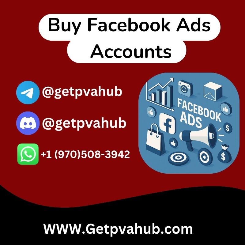 Buy Verified Facebook Ads Accounts
